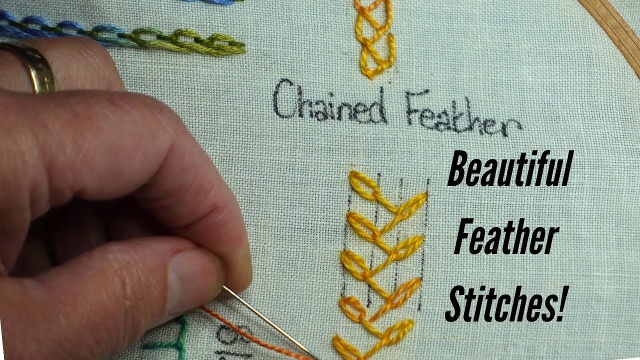 2 Feather Stitches Every Embroidery Enthusiast Should Know