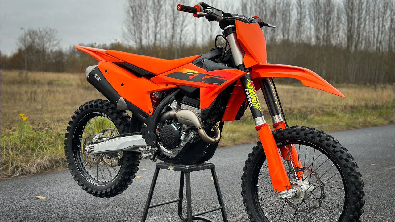 KTM SXF 250 cc 2024 - cold start