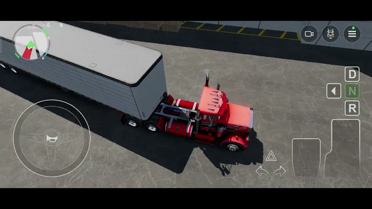 Truck Simulator Big Rigs Gameplay. #android #trucksimulator #gameplay 