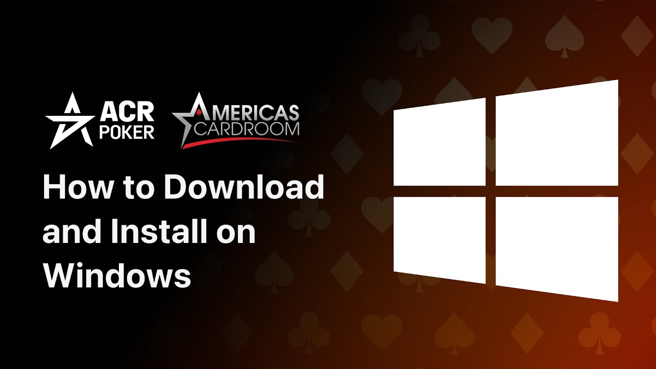 How to Download and Install ACR Poker (Americas Cardroom) on Windows?
