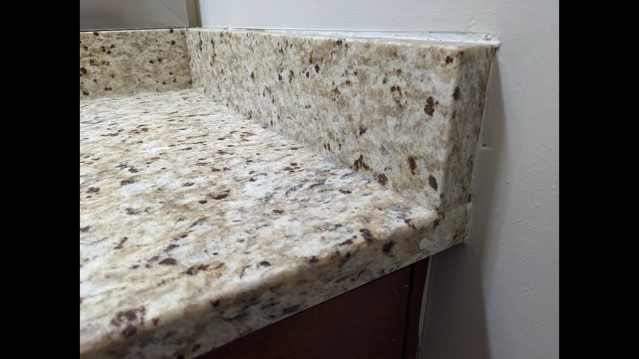 Sealing a Granite Backsplash with Silicone Sealant