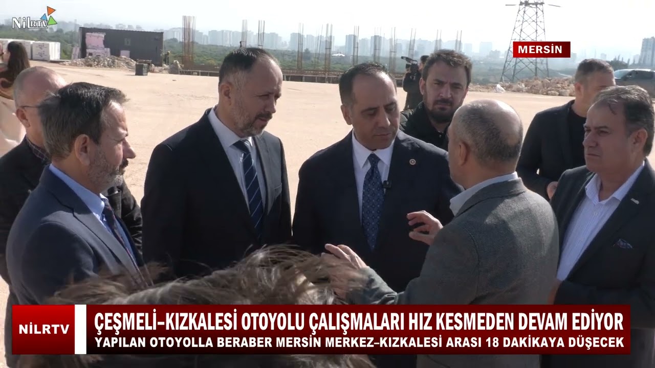 Çeşmeli - Kızkalesi Otoyolu Yüzde 84 Tamamlandı