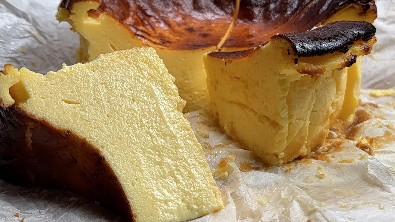 Basque Cheesecake Recipe. Creamy, Caramelized & Irresistible!  #basquecheesecake