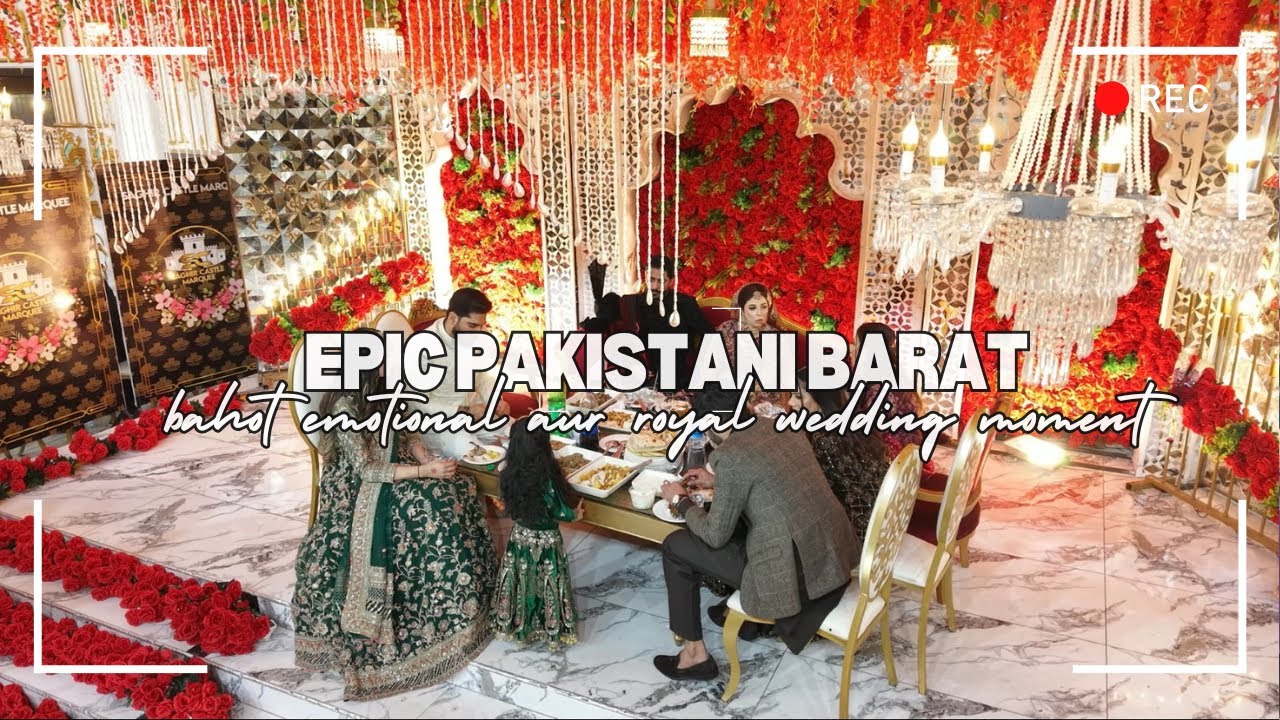Epic Pakistani Barat 2025 💫 | Emotional + Royal Wedding Moments You Can’t Miss
