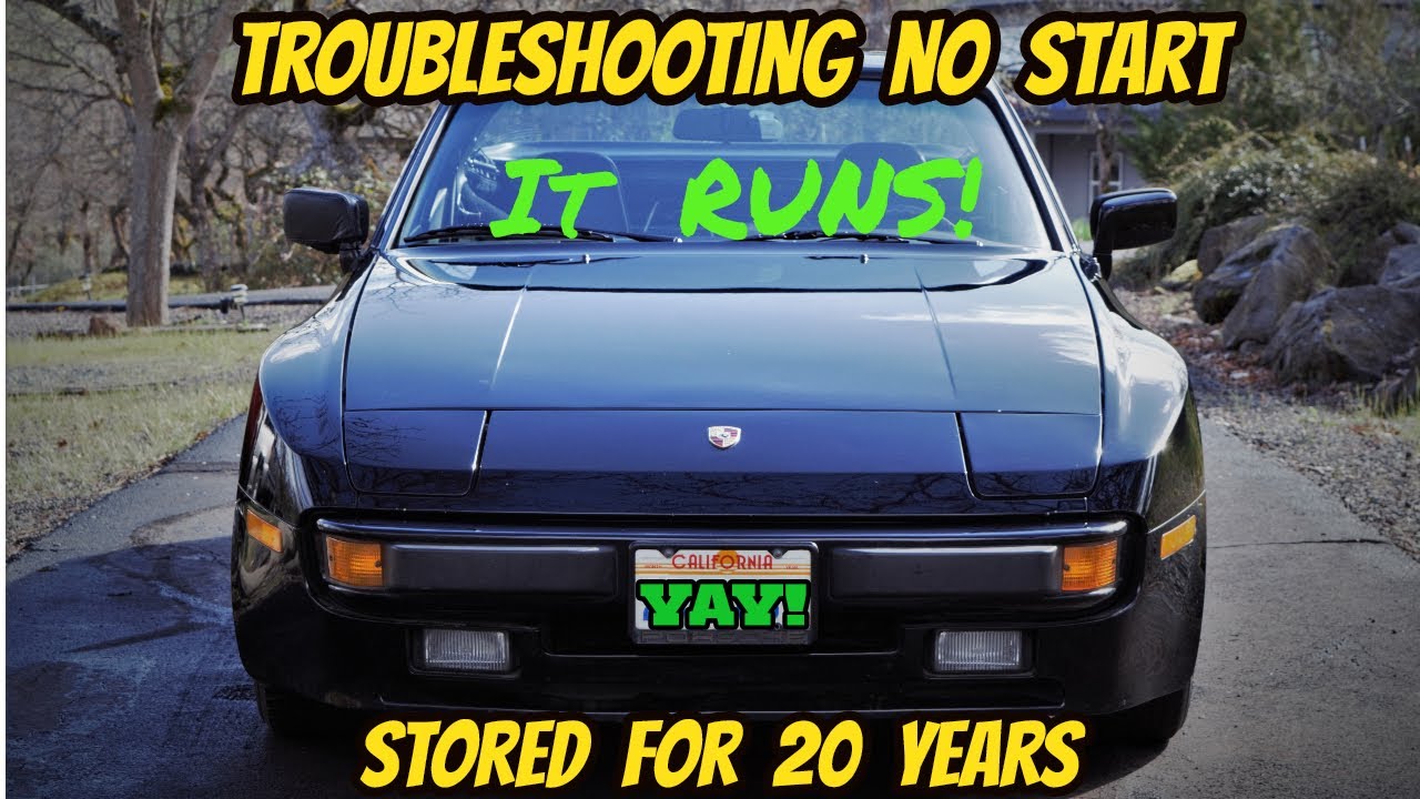 Первый запуск после 20 лет простоя! Работает! Porsche 944