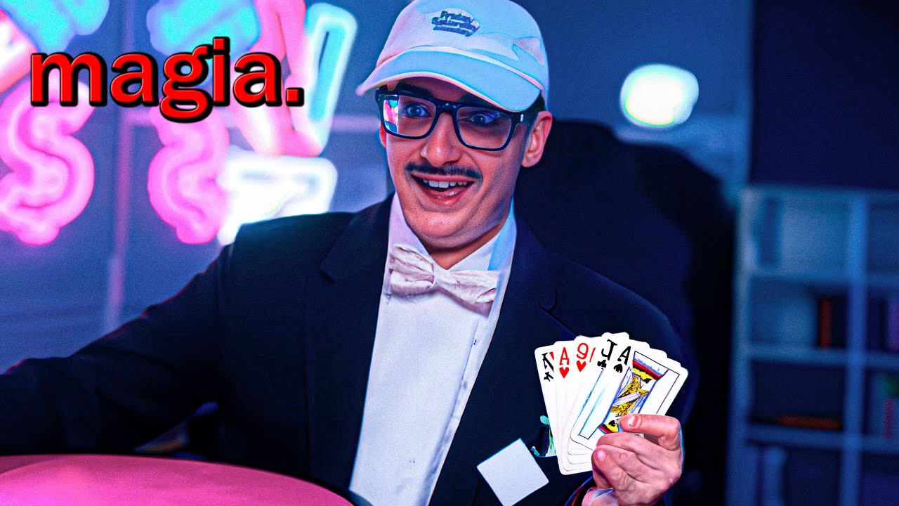 Rickyedit Enseña Sus Mejores Trucos de Magia en Directo