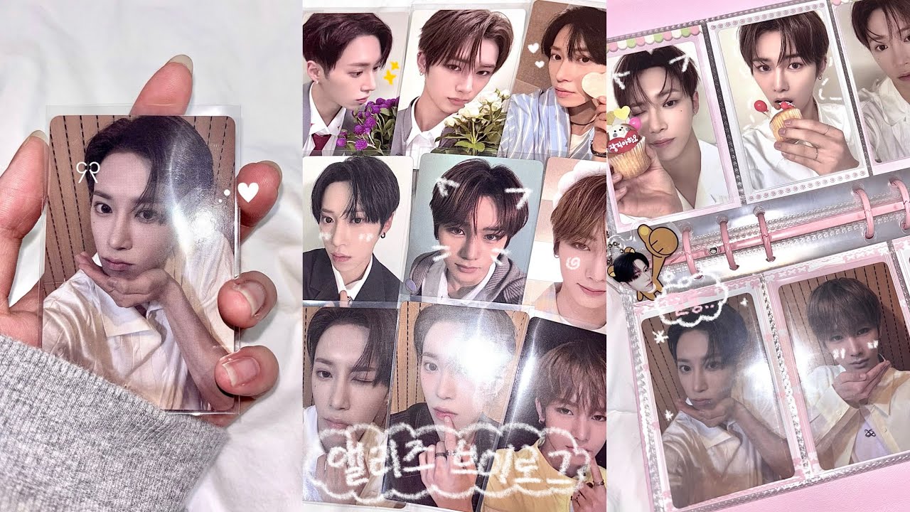 [앨리즈 브이로그] 아직 데뷔도 안했는데 텅장이라니..💸 / 덕질브이로그 덕질로그 택배깡 포카깡 반택깡 준등기깡 알디원 아르노 장지아하오