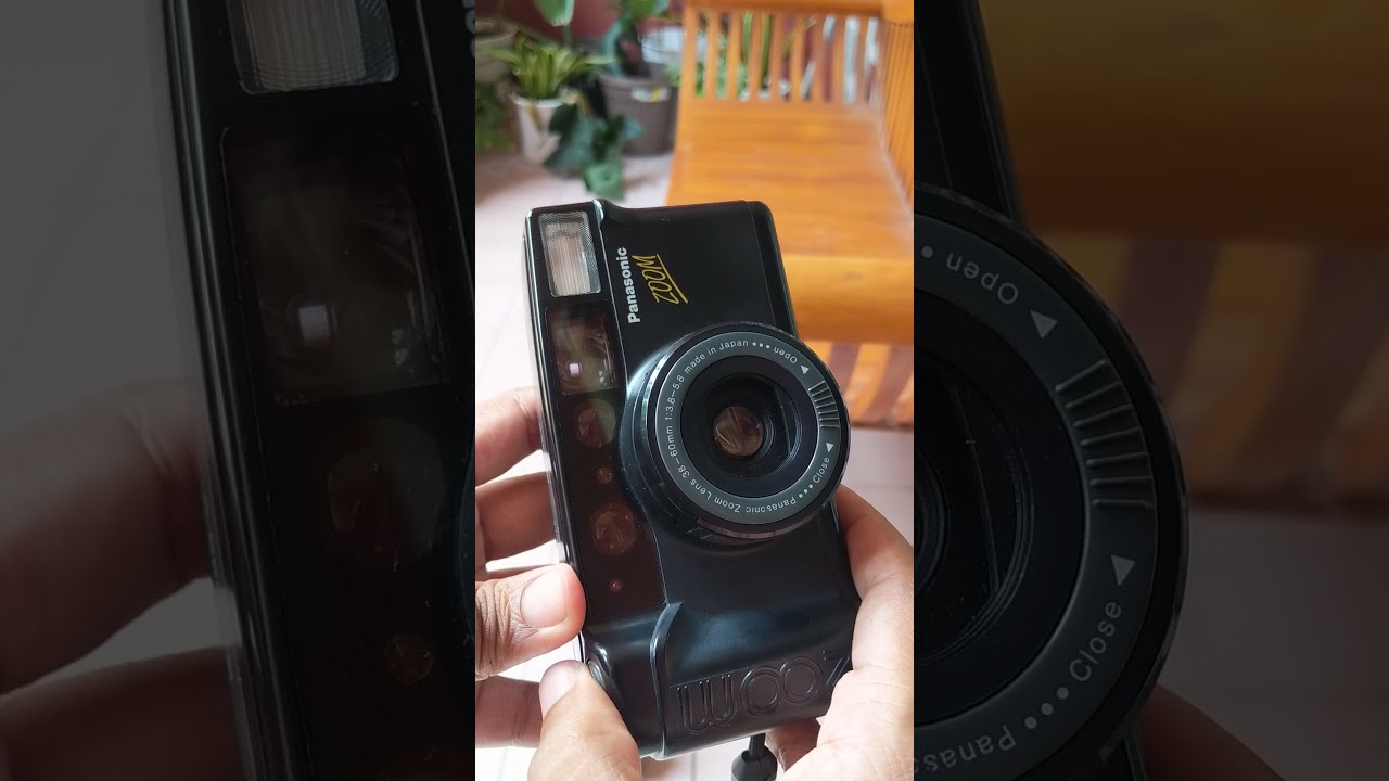 panasonic zoom c-d800zm 35mm point and shoot film camera