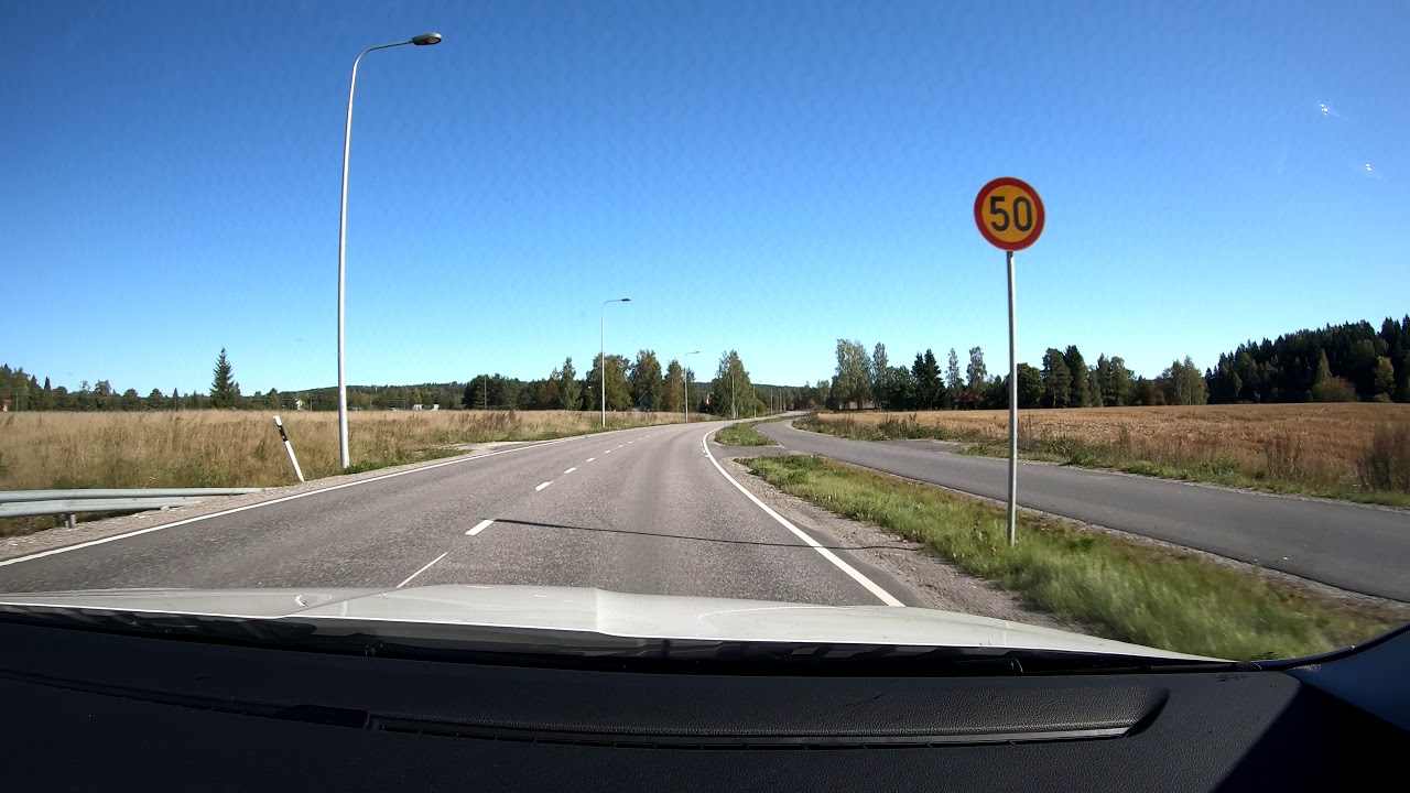 【4K】Herrala to Lahti Countryside Drive