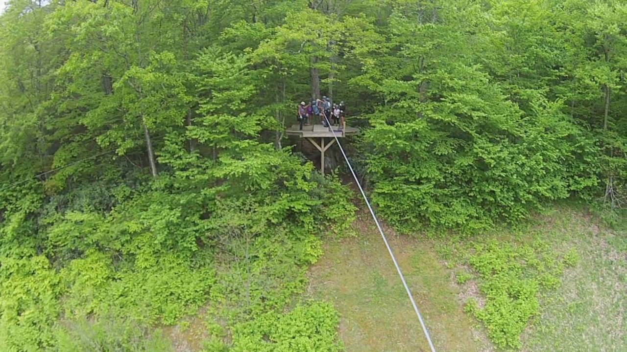 Hawksnest Zipline Seven Devils NC USA