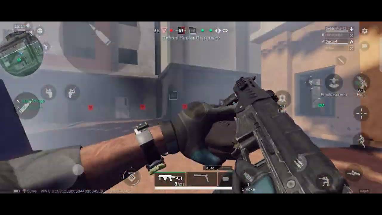 New Aftershock Map Test on Delta Force Mobile Snapdragon 855+ Realme X2 Pro