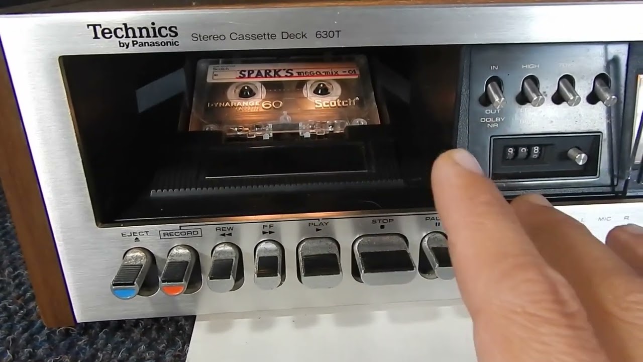VENDA - TECHNICS 630T TAPE DECK JAPONÊS ANOS 70 - NO ESTADO - LINK ANÚNCIO NA DESCRIÇÃO