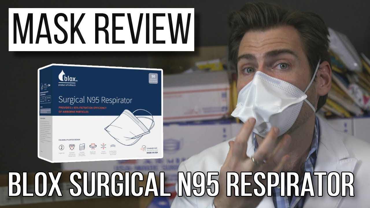 Lloyd Loves This Mask! - BLOX Surgical N95 Respirator Review