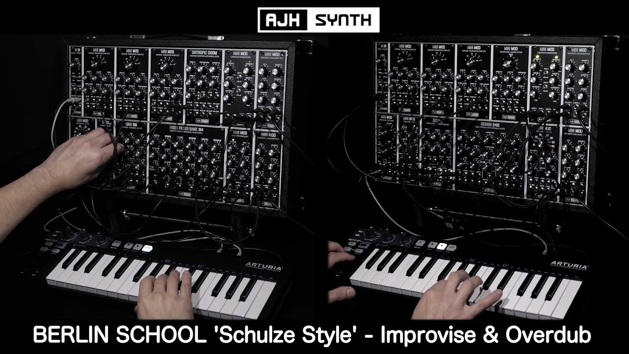 BERLIN SCHOOL Schulze Style: Improvise & Overdub - All analogue eurorack modular sounds