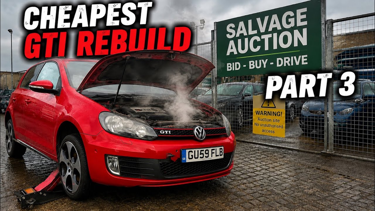 ITS NOT LOOKING GOOD!!!. REBUILDING VW GOLF GTI MK6 PART 3