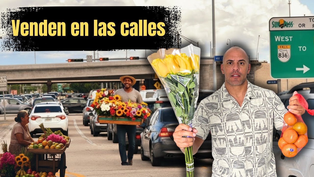 La Dura Realidad de los Vendedores Ambulantes de Miami | Cómo sobreviven?