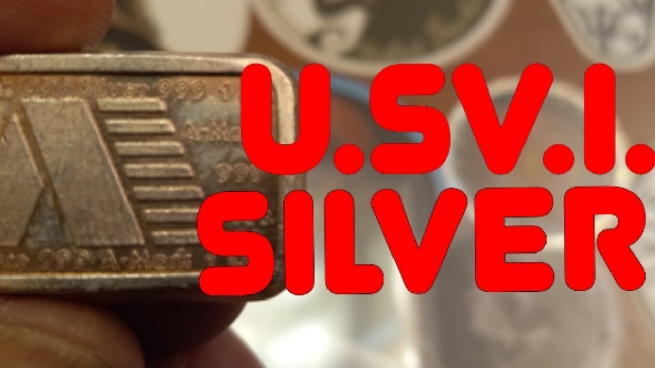 U.S.V.I. A-MARK SILVER INGOT ADDED TO THE STACK !!