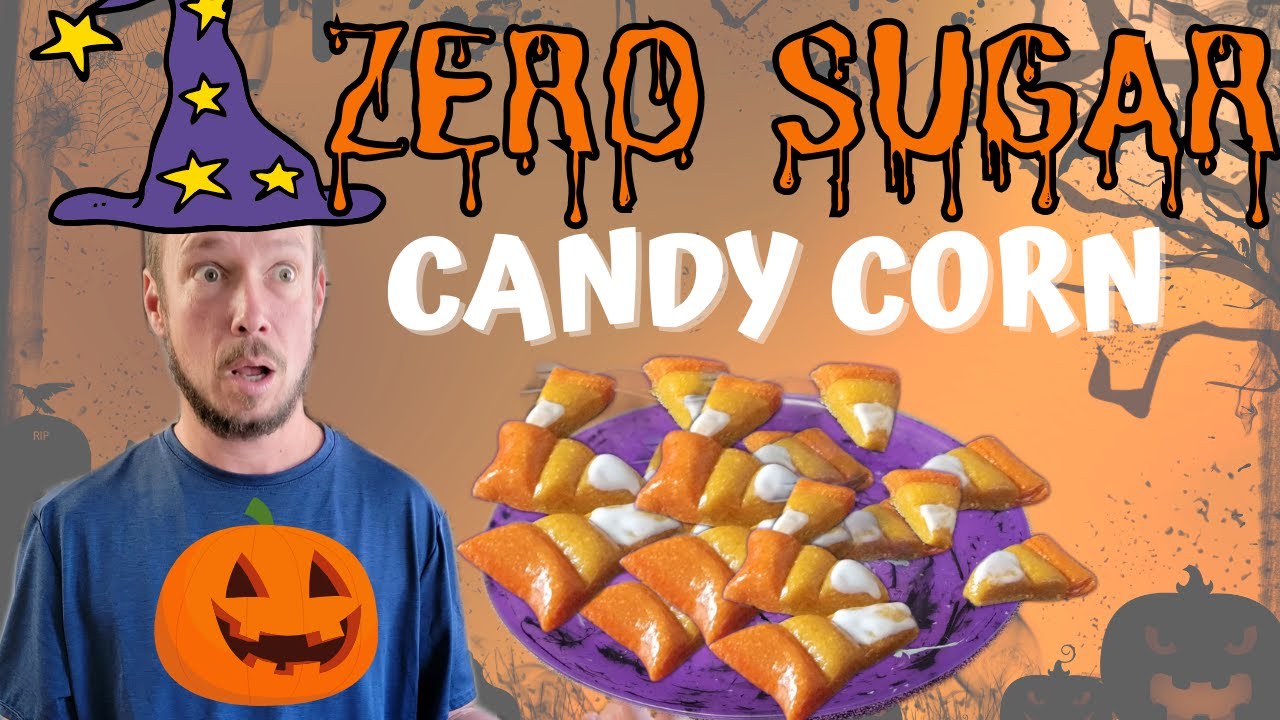 Zero Sugar Candy Corn Recipe | Sugar Free Candy Corn Recipe
