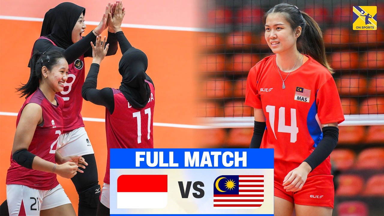 FULL HD | INDONESIA vs MALAYSIA | Megawati phô diễn đẳng cấp