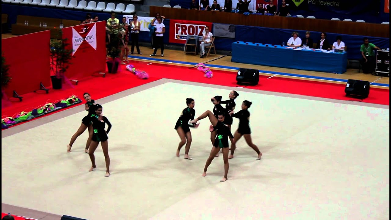 Cto. Mundial Gimnasia Estética Vigo 2011 -  Club Maniotas Junior
