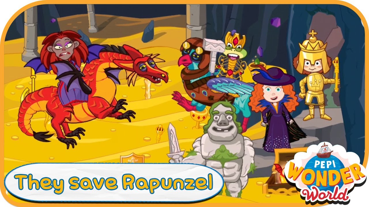 They save Rapunzel 👸 | Pepi Wonder World #99 | Pepi Play | Educational | Pretend Play | HayDay
