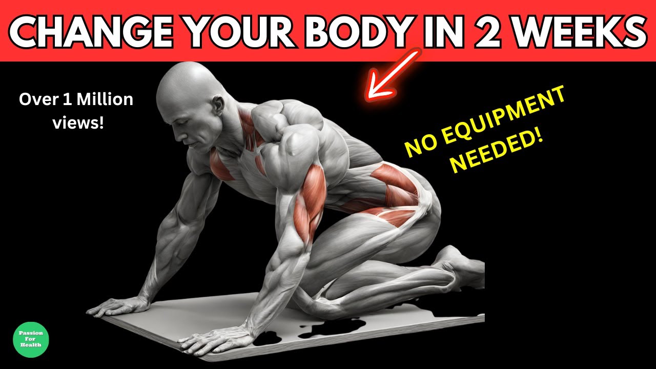 5 Exercises Without Equipment To Transform Your Body -Fast Results
