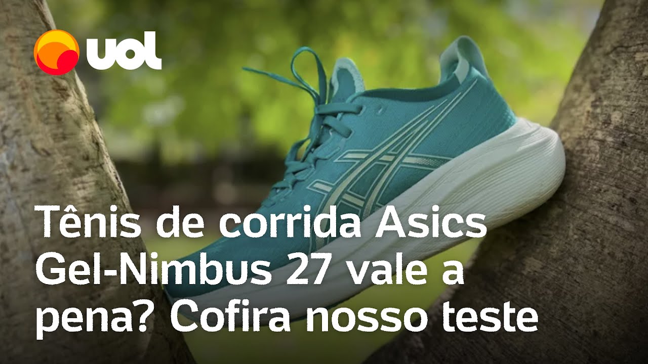 Testamos o Asics Gel-Nimbus 27: 'Ele te impulsiona na corrida'