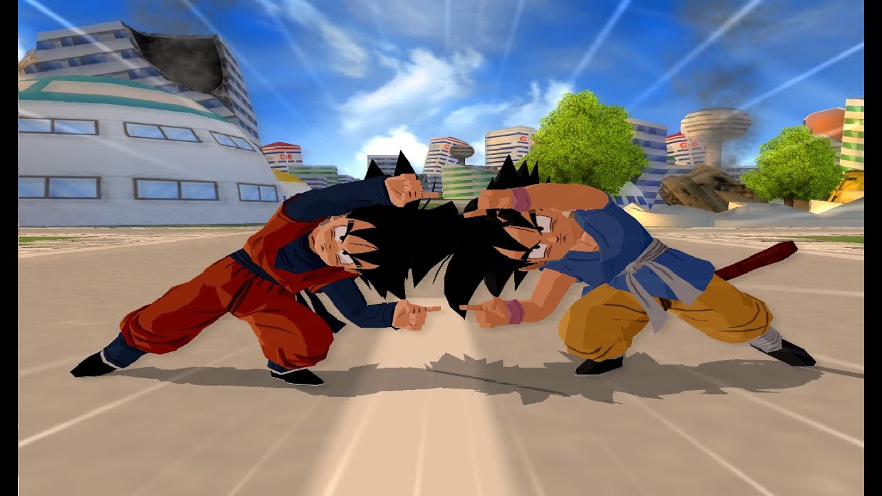 Goten And Kid Goku GT Fusion | DBZ Tenkaichi 3 (MOD)