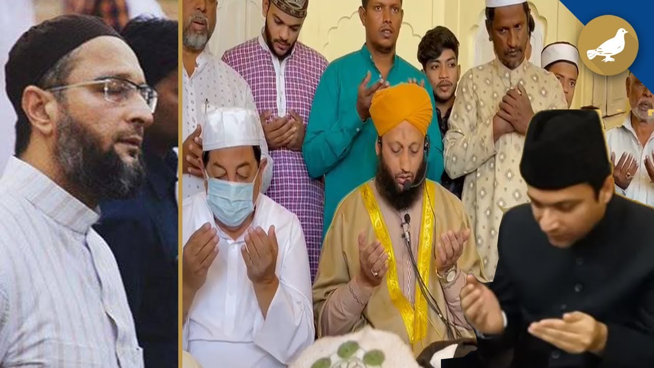 Hyderabad: Special Dua for Asaduddin Owaisi at Makkah Masjid, Charminar