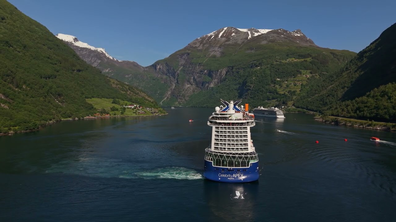 Celebrity Apex in Geiranger 13.06.2025