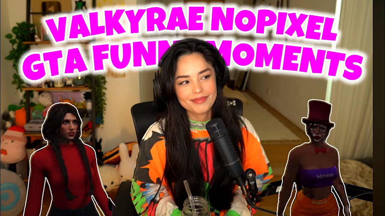 САМЫЕ СМЕШНЫЕ МОМЕНТЫ VALKYRAE В GTA RP