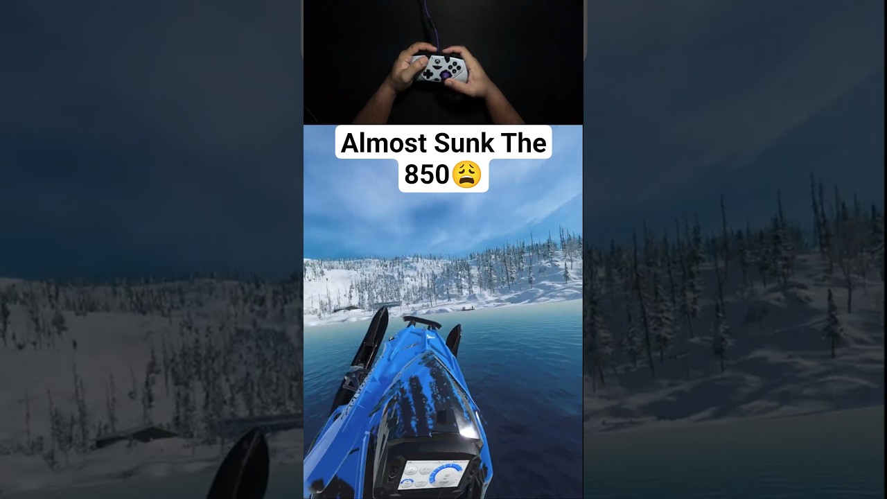WATER SKIPPING THE 850 