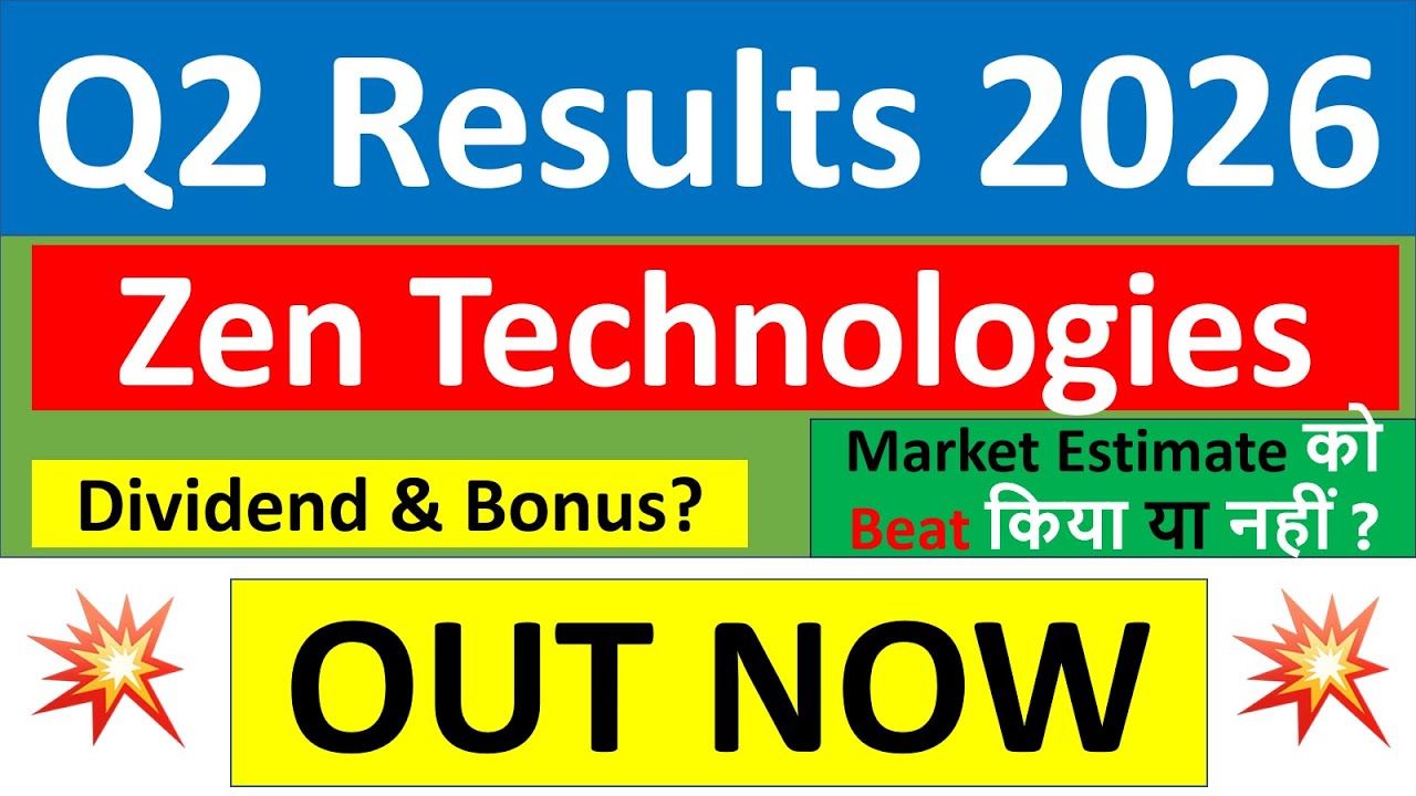 Zen Technologies Q2 results 2026 | Zen Techn results today | Zen Technologies Share News today