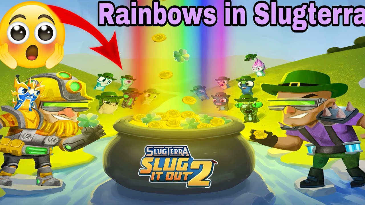 🌈😱 RAINBOW TREASURE EVENT UNLOCKED! LUCKY POT OF GOLD REWARDS 💰| Slugterra Slug It Out 2 100K+ Views
