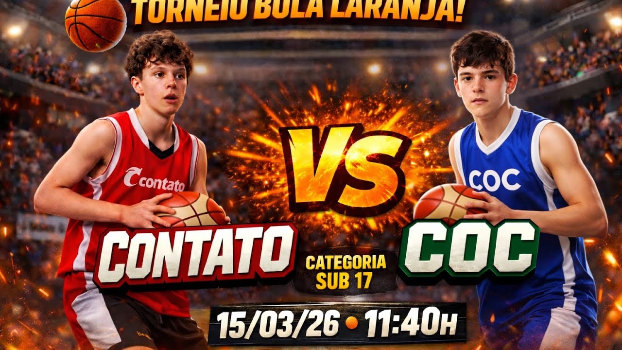 Col. Contato X Col. COC torneio Bola Laranja SUB 17 2026