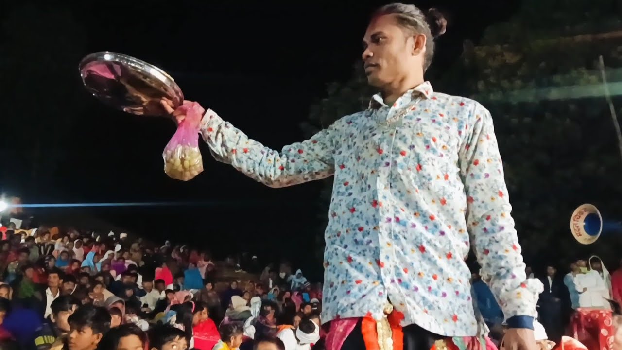 पब्लिक में गोटू मामा new comedy video -2025💥 पोयहा नी मिले💯madan chikna and gotu mama songdaya party