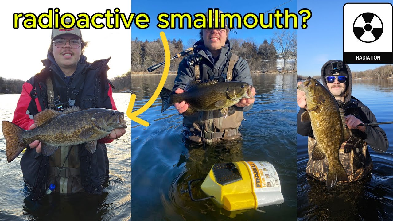 Fishing a Power plant for BIG winter time Smallmouth bass
