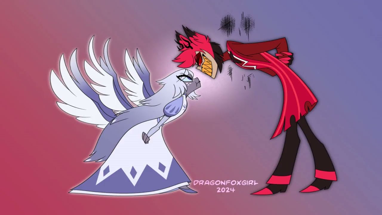 Hazbin Hotel Emily y Alastor fandub español latino.