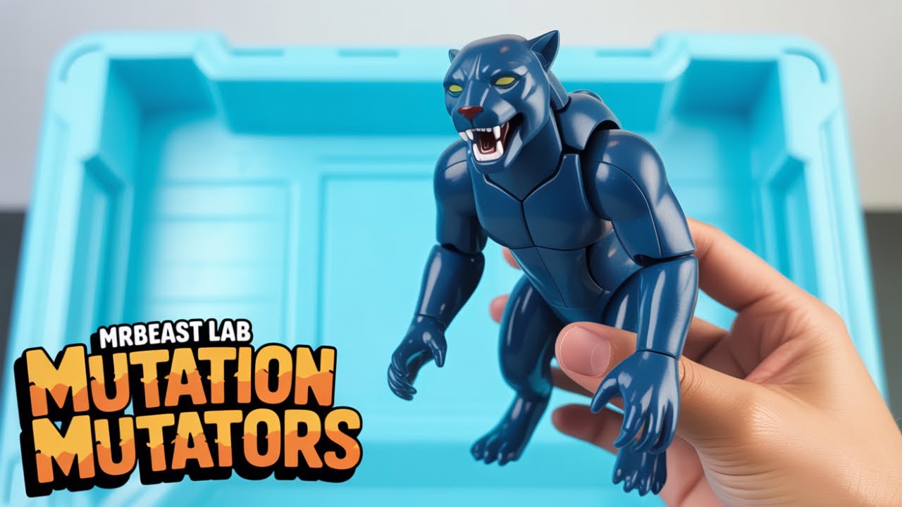 Watch This Toy Transform Into a Stealth Panther!