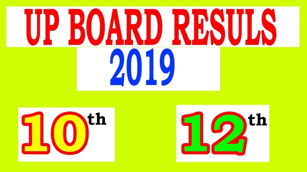 Up board result 2019 | high school result 2019 | intermediate result 2019