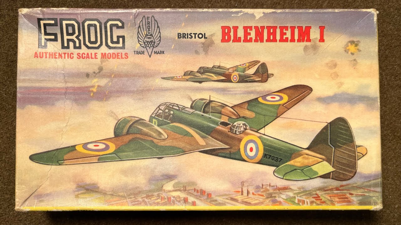 FROG 1959 Bristol Blenheim Vintage Model Kit Review