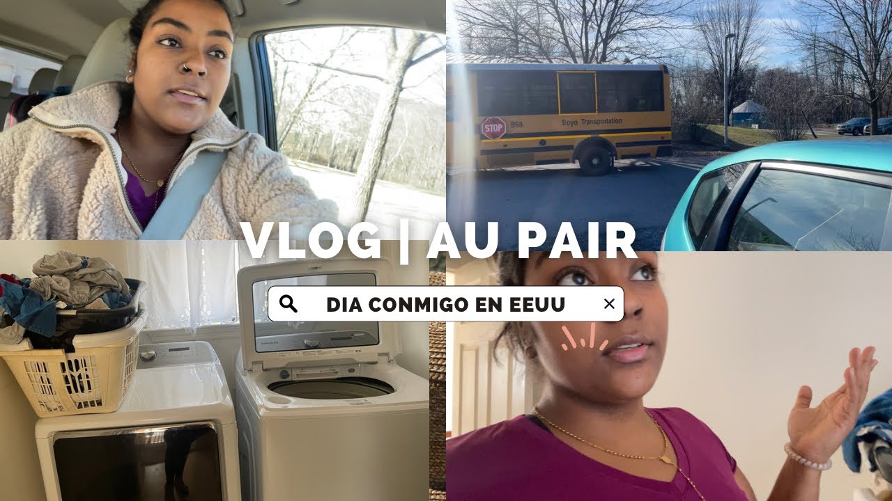 VLOG UN DÍA COMO AU PAIR | Los niños se portan mal? que hago en un día como niñera.