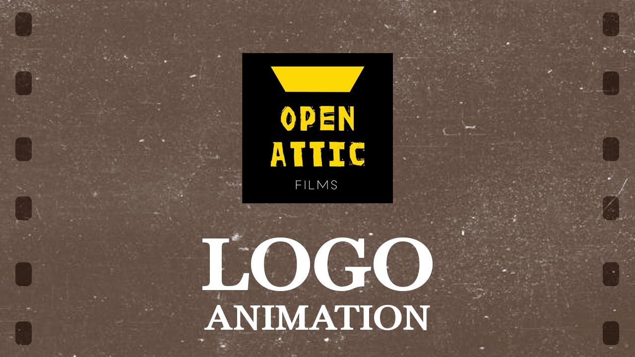 Logo Animation | Open attic films | #logo #film #animation
