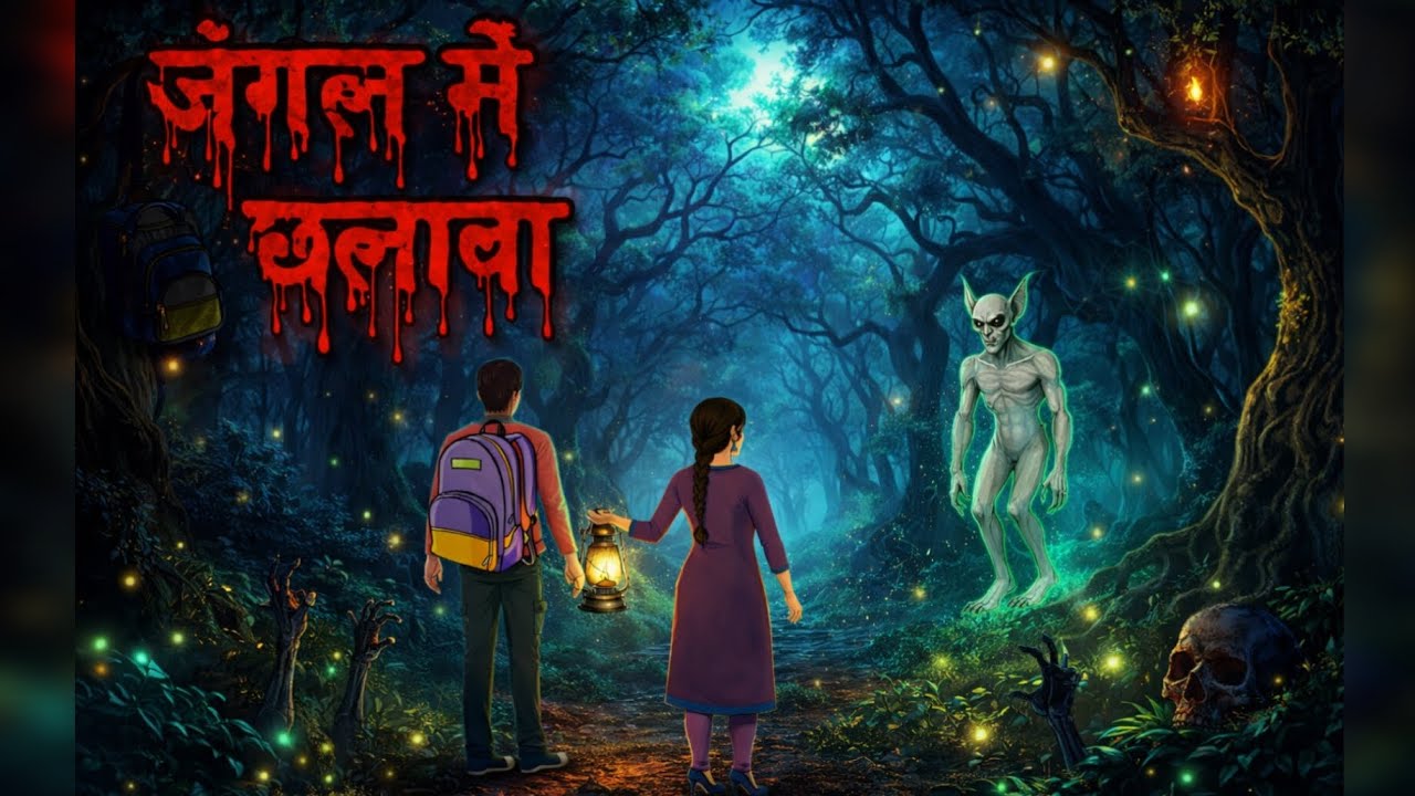 [जंगल में छलावा] horror story|| moralstory|| Suraj horrortoons 