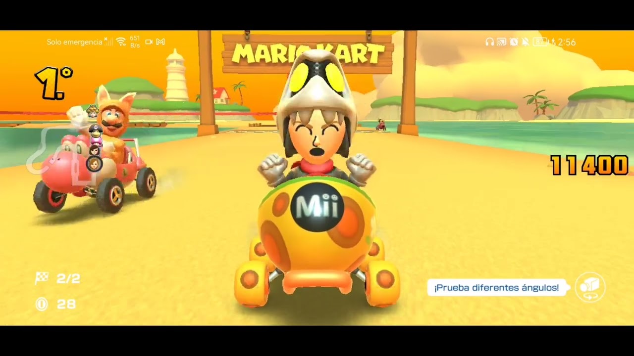 Temporada de Mario kart tour gira de año nuevo tour Copa 13 pista 1-4