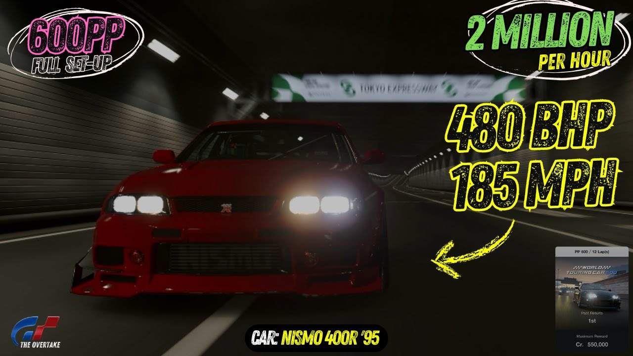 🏆 ЛЕГКАЯ ПОБЕДА В «30 СЕКУНД»! ⭐ Nismo 400R '95 | WTC600 Tokyo Expressway | Руководство по настро...