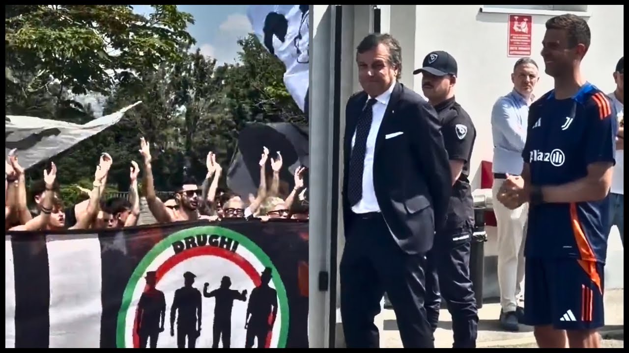 🔥 THIAGO MOTTA e GIUNTOLI salutano la CURVA SUD