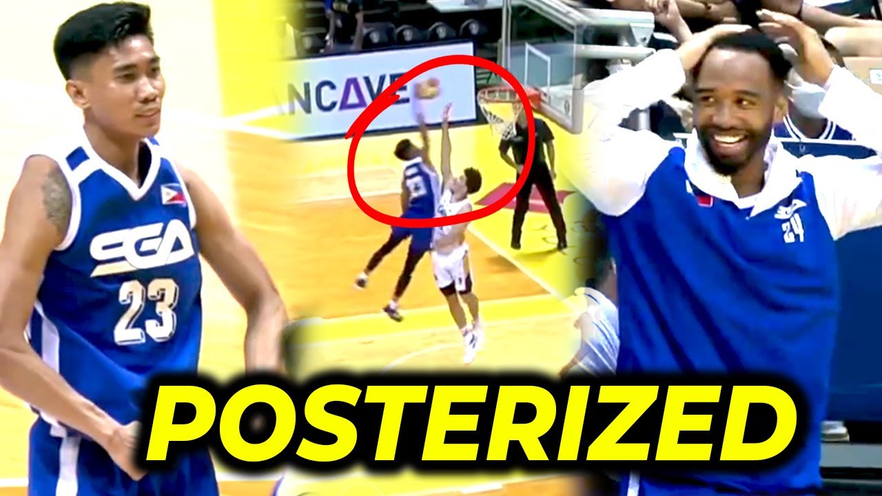 POSTER DUNK ni Rhenz Abando sa Australiano, nagulat ang commentator!