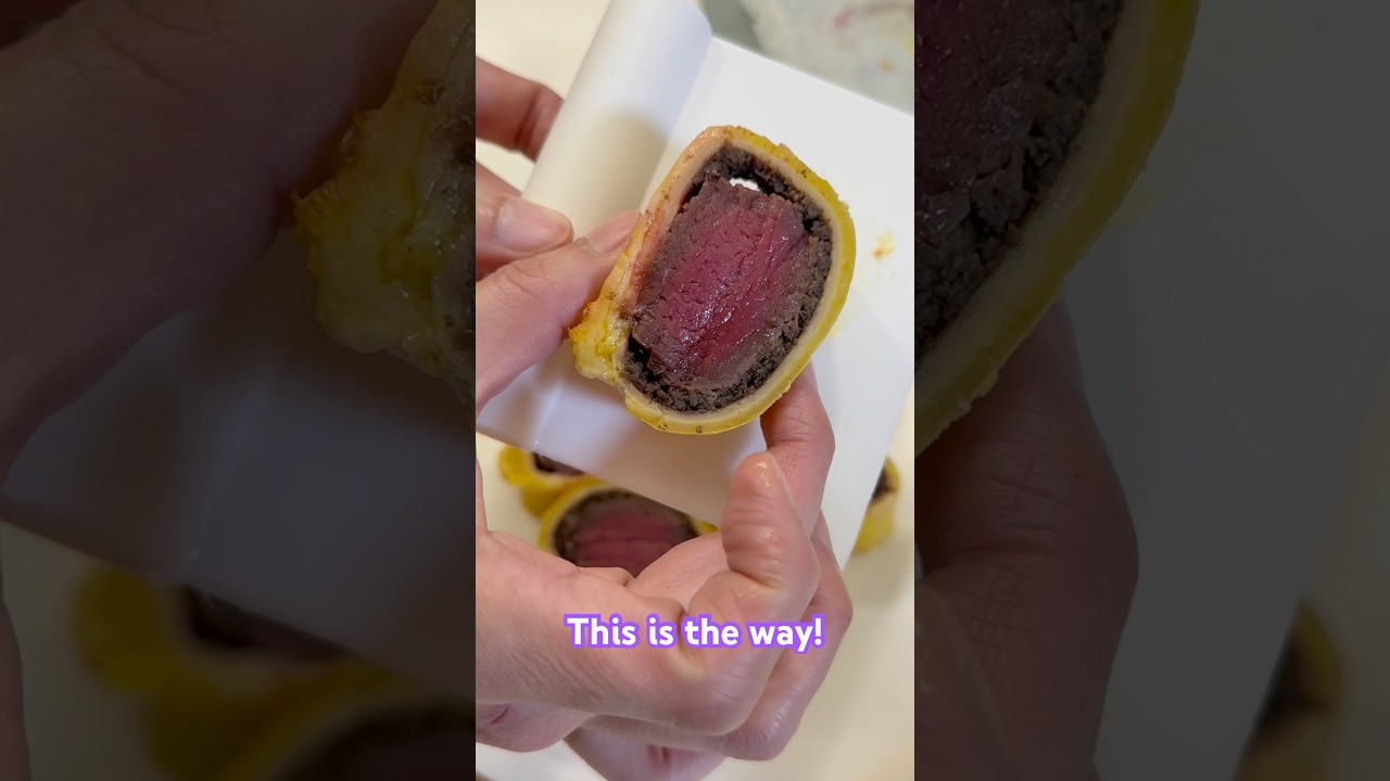 Beef Wellington, how it should be made 