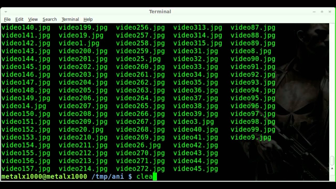 Still Image Sequence to Video - FFMPEG - BASH -Linux